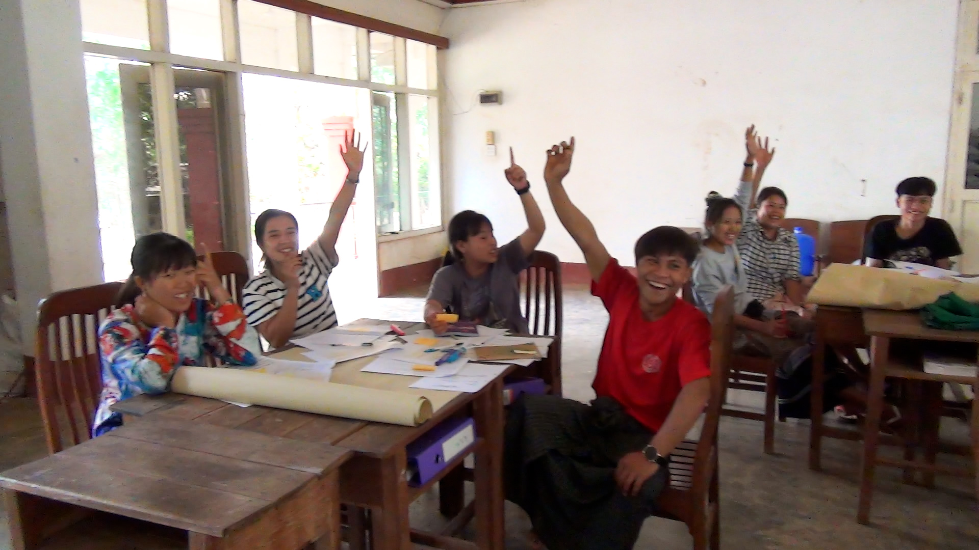 日本とミャンマーの高校生がLearning by Giving for Twoを受講して