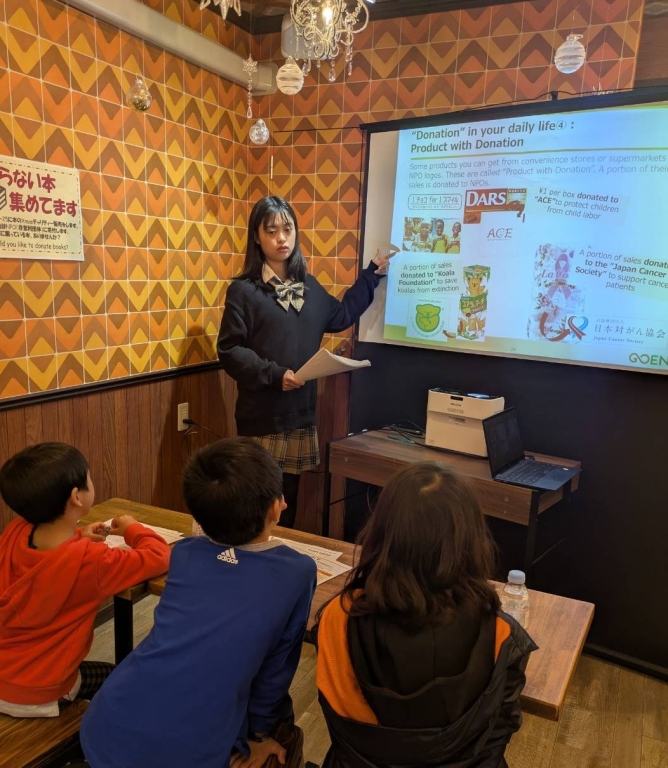 はじめての英語ファシリテーション、小さな子どもたちとの対話